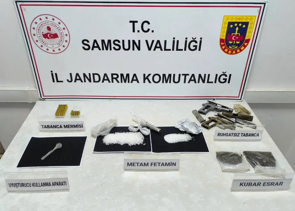 Samsun’da Uyuşturucu Operasyonu: 1 Kişi Gözaltında