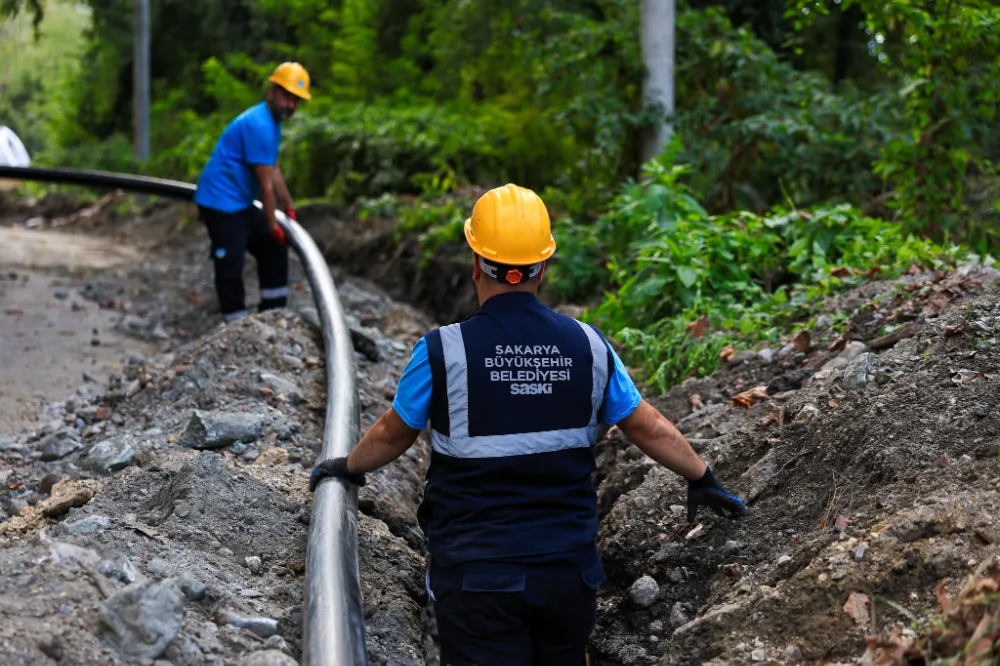 Yanık Mahallesi’nin İçme Suyu Projesinde Yüzde 50 Tamamlandı