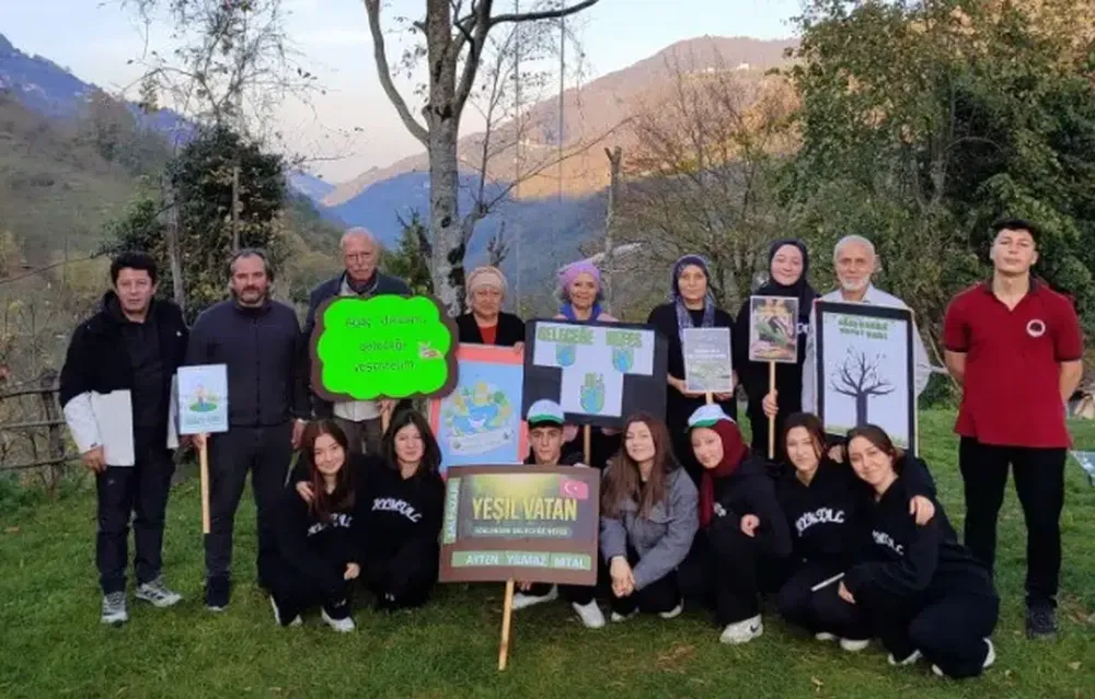 Şalpazarı’nda Fidan Dikimi Etkinliğiyle Geleceğe Nefes Verildi