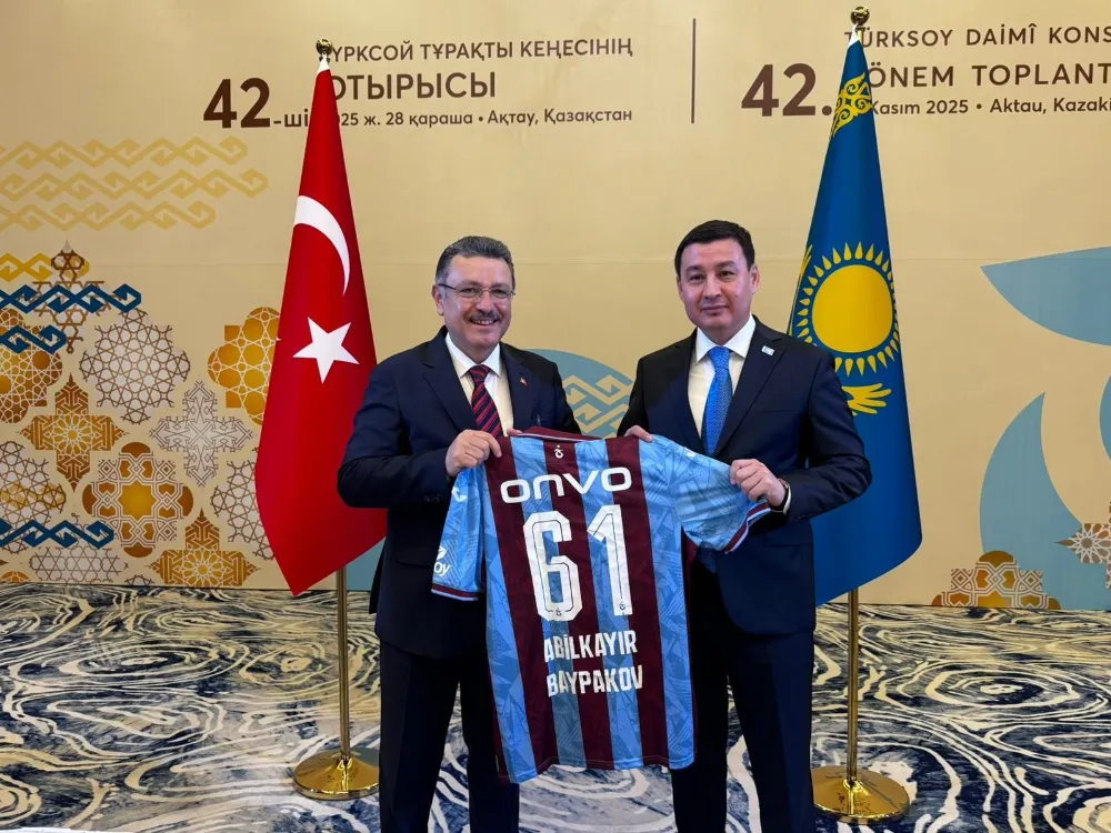 Trabzon’un Yeni Kardeş Şehri Aktau Oldu