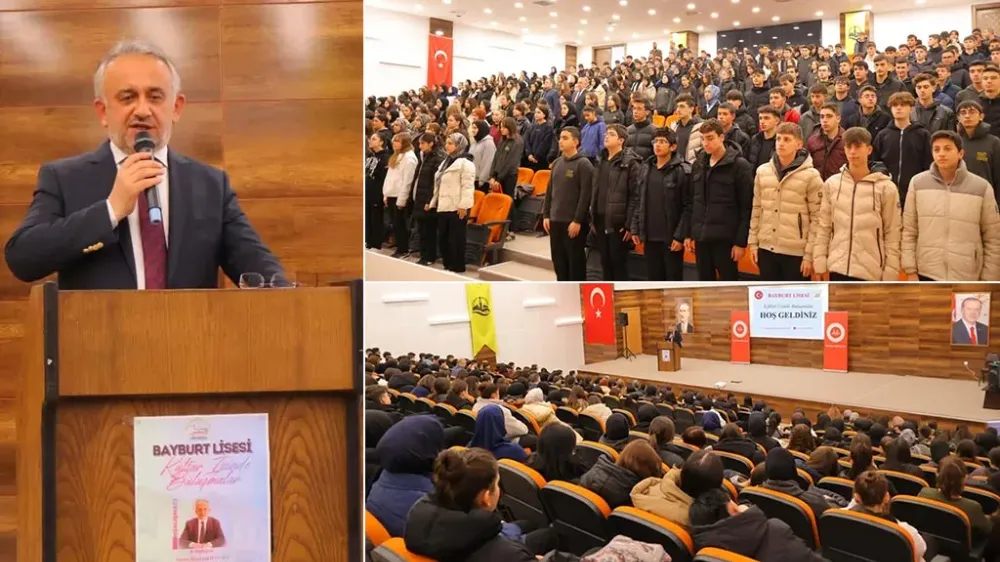 Bayburt Müftüsü Danacı’dan Lise Öğrencilerine Sorumluluk Bilinci Vurgusu