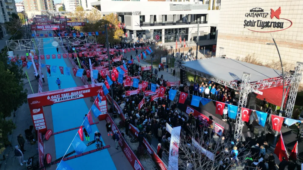 7’nci Gazi Yarı Maratonu Pazar Günü Koşulacak
