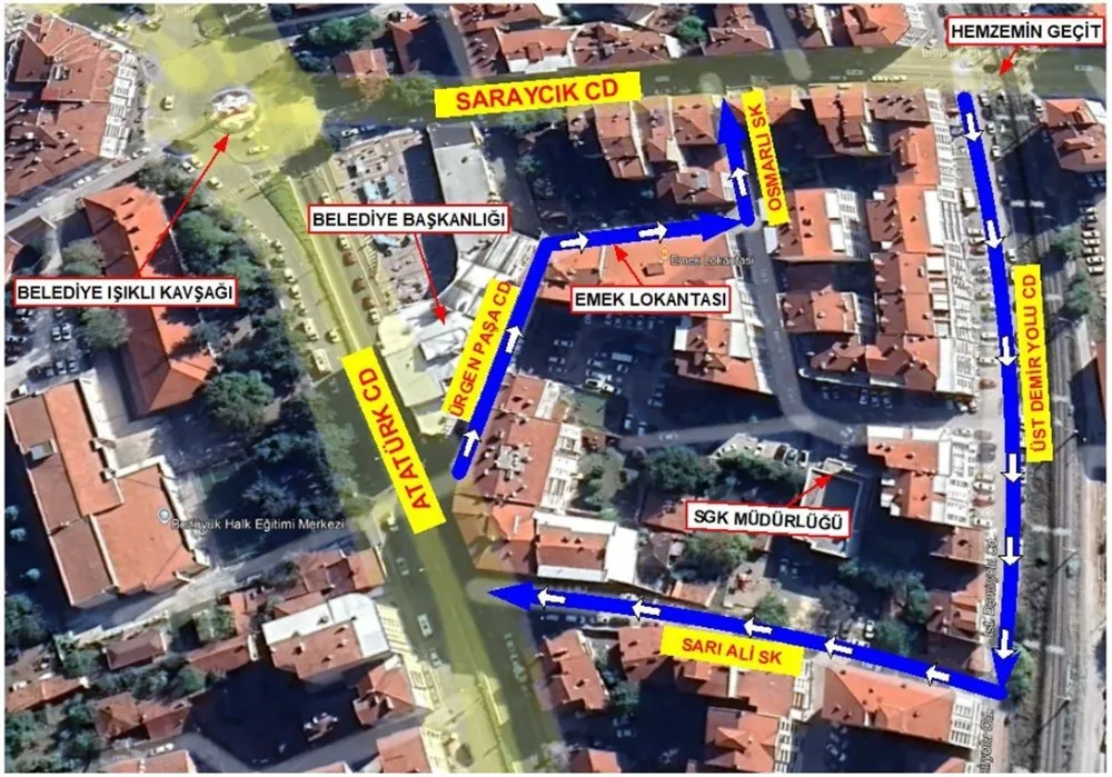 Bozüyük’te Trafikte Yeni Düzenleme Başlıyor
