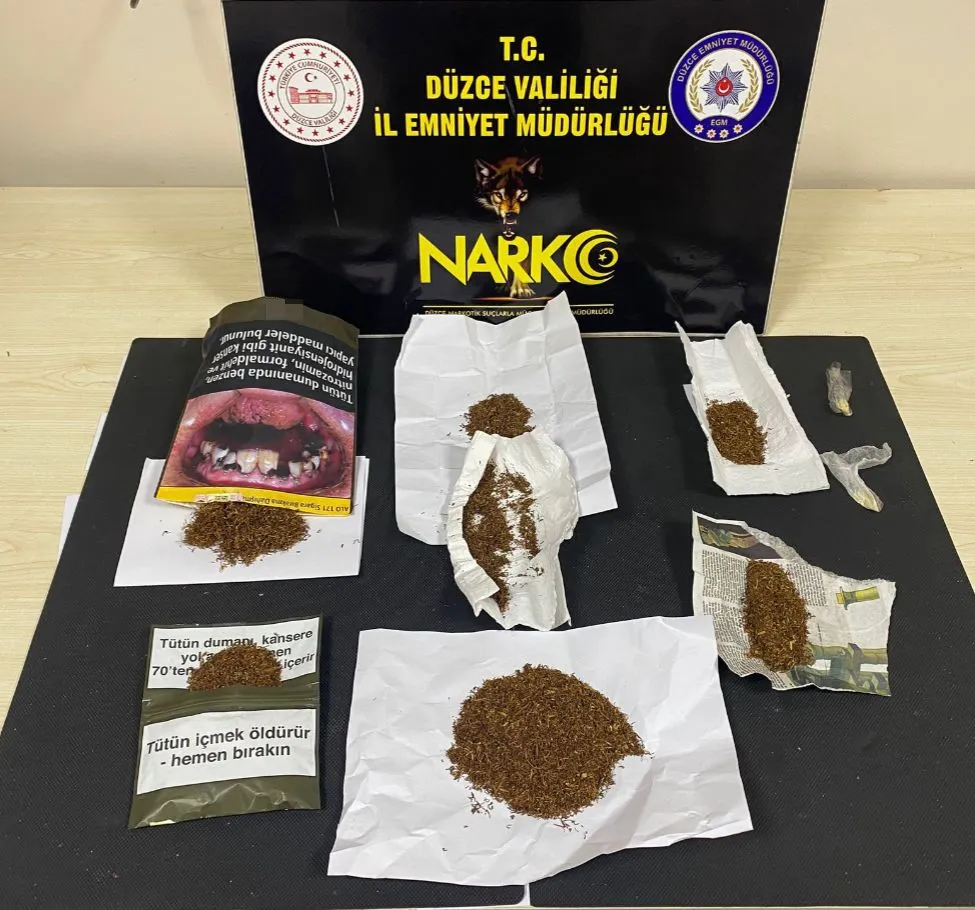 Düzce Kent Merkezinde Uyuşturucu Operasyonu: 2 Tutuklama