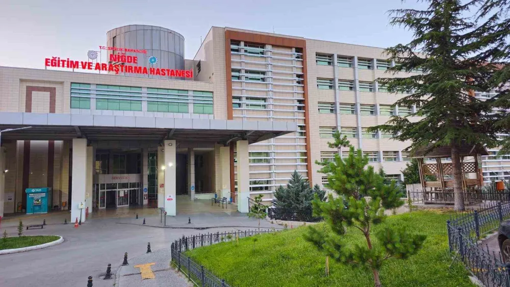 Niğde’de Hastane Ek Binasında Çıkan Yangın Kısa Sürede Söndürüldü