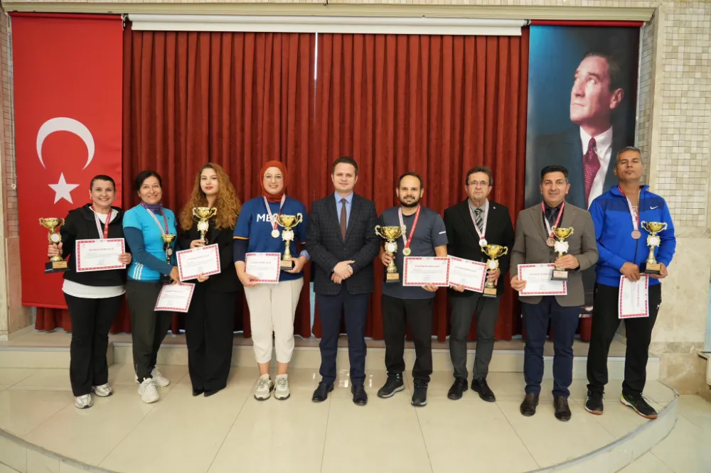 Muğla’da Öğretmenler Arası Spor Turnuvalarının Ödül Töreni Coşkuyla Gerçekleşti
