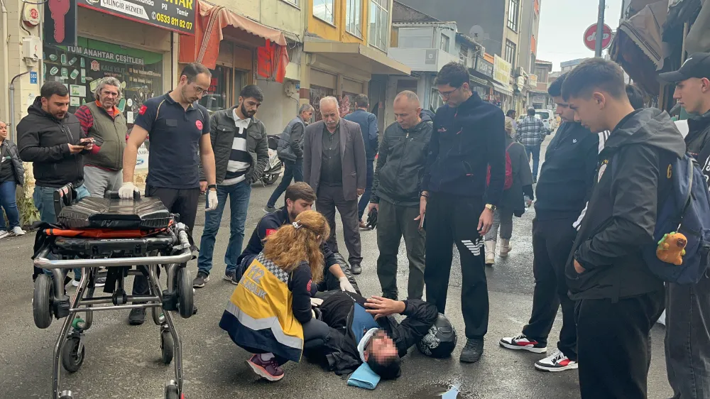 Çorlu’da İki Ayrı Motosiklet Kazası: 2 Yaralı