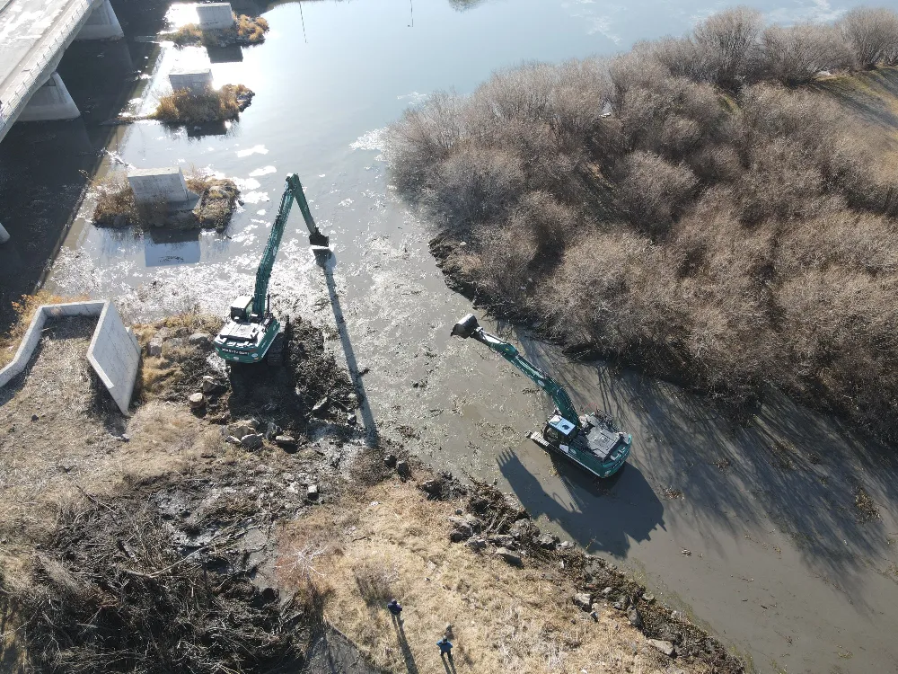 Kura Nehri Temizleniyor: DSİ’den 3 Kilometrelik Nehir Düzenlemesi