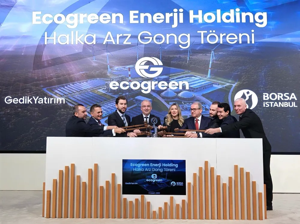 Borsa İstanbul’da gong Ecogreen Enerji Holding için çaldı