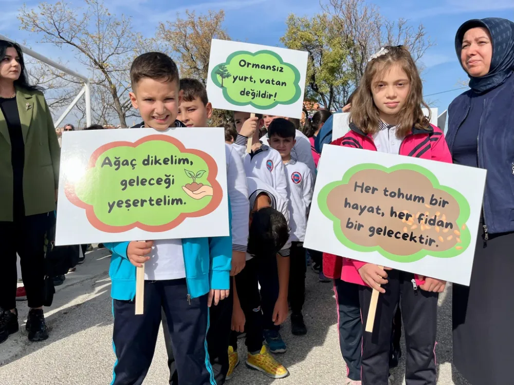 Niğde’de fidanlar toprakla buluştu