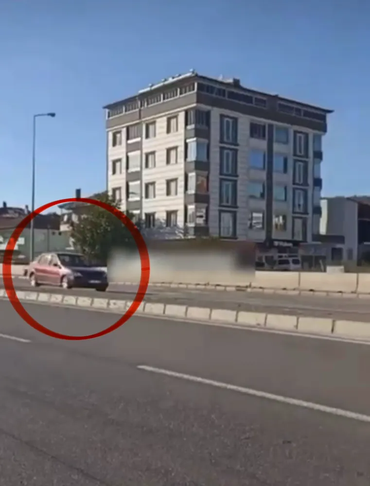 Ters yöne giden sürücüye 9 bin 267 TL ceza