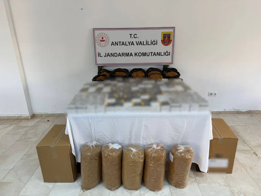 Kaçak tütün operasyonu