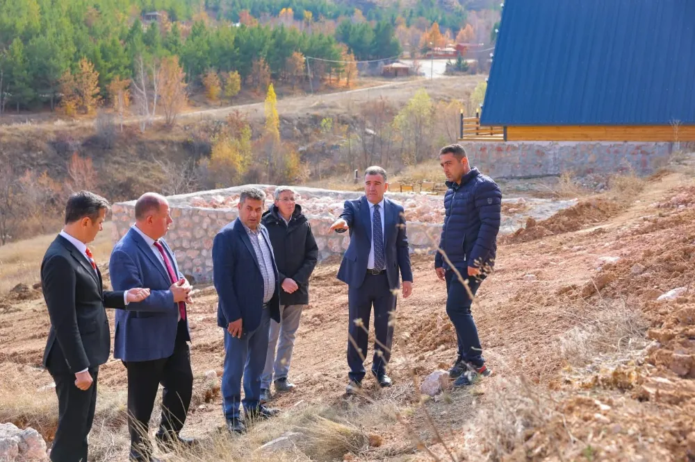 Aslandağı’nda Ekoturizm Yatırımı: Bungalov Evler ve Sosyal Tesisler Yükseliyor