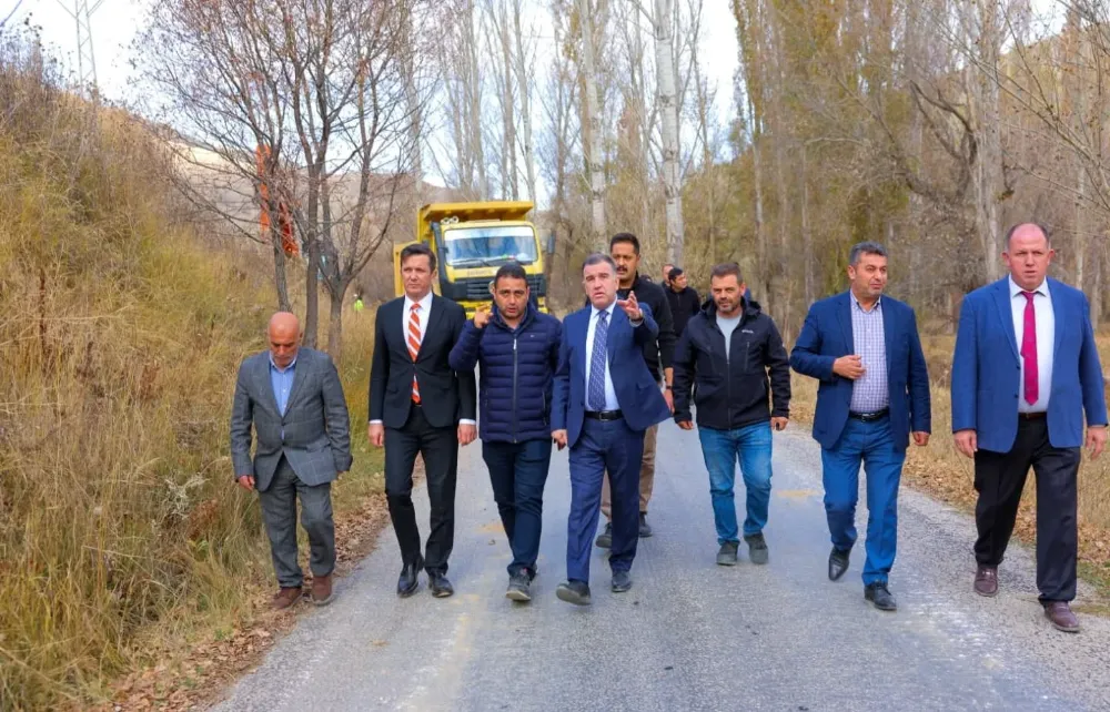 Bayburt’ta Grup Yolu Çalışmaları Yerinde İncelendi