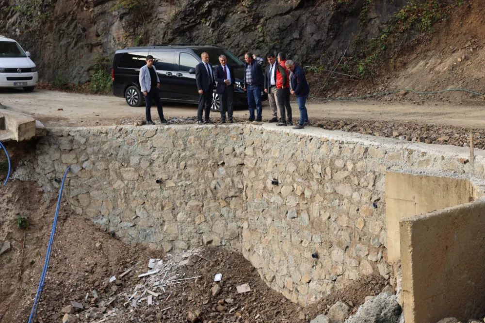 Yomra Belediye Başkanı Mustafa Bıyık’tan Çalışma Sahalarına İnceleme