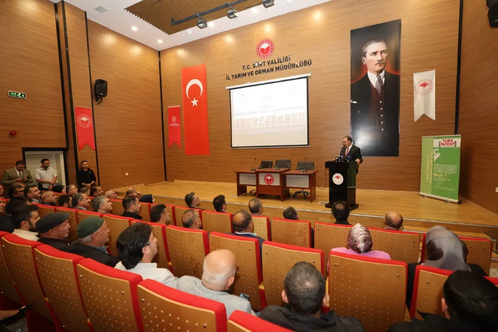 Siirt’te coğrafi işaretler farkındalık konferansı düzenlendi