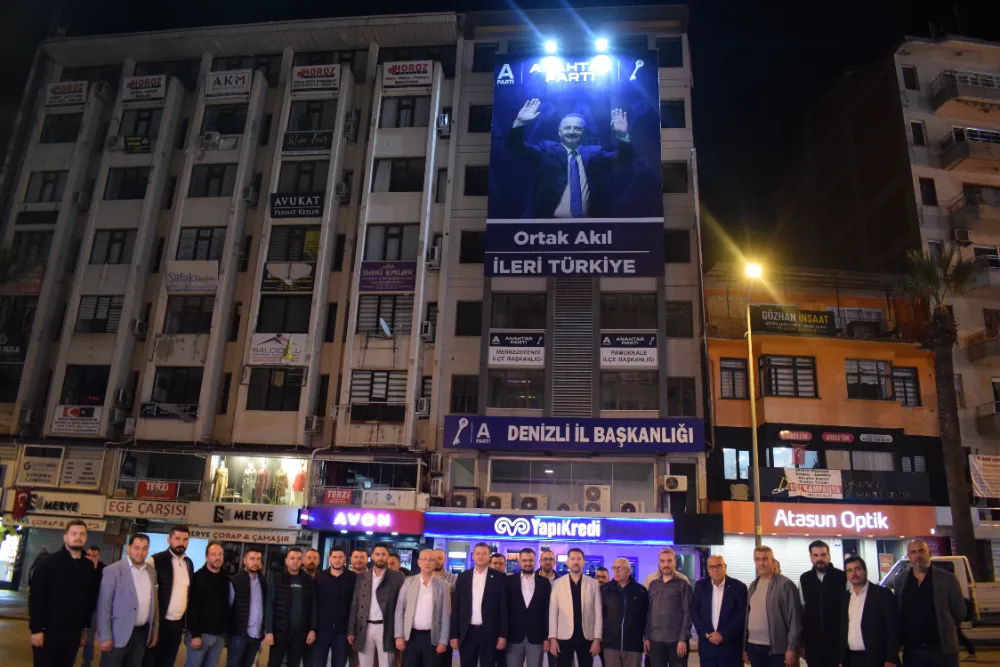 Anahtar Parti Denizli’de çalışmalarına başladığı yerden devam ediyor