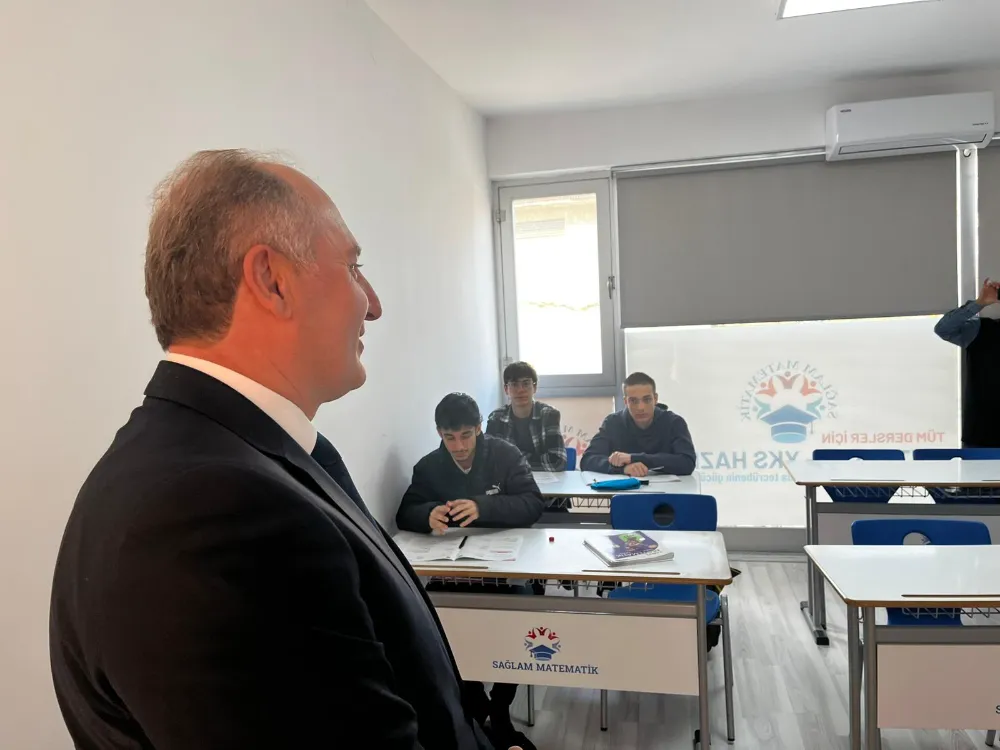 Başkan Ataselim’den Sağlam Matematik Kursu’na Ziyaret