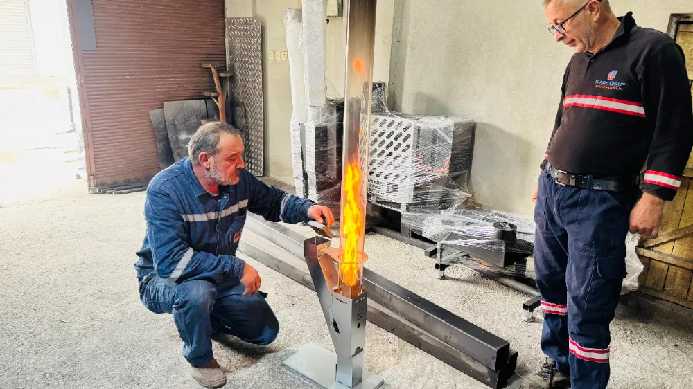 Alaplı’da üretilen pelet sobalar dünya pazarında