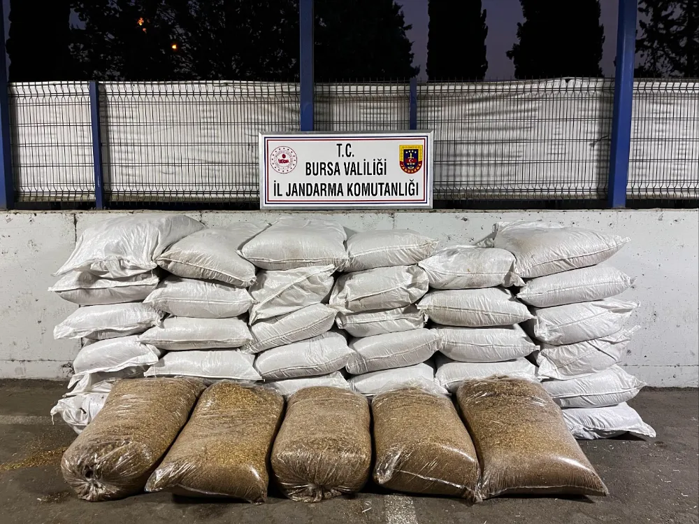 Jandarmadan kaçak sigara operasyonu