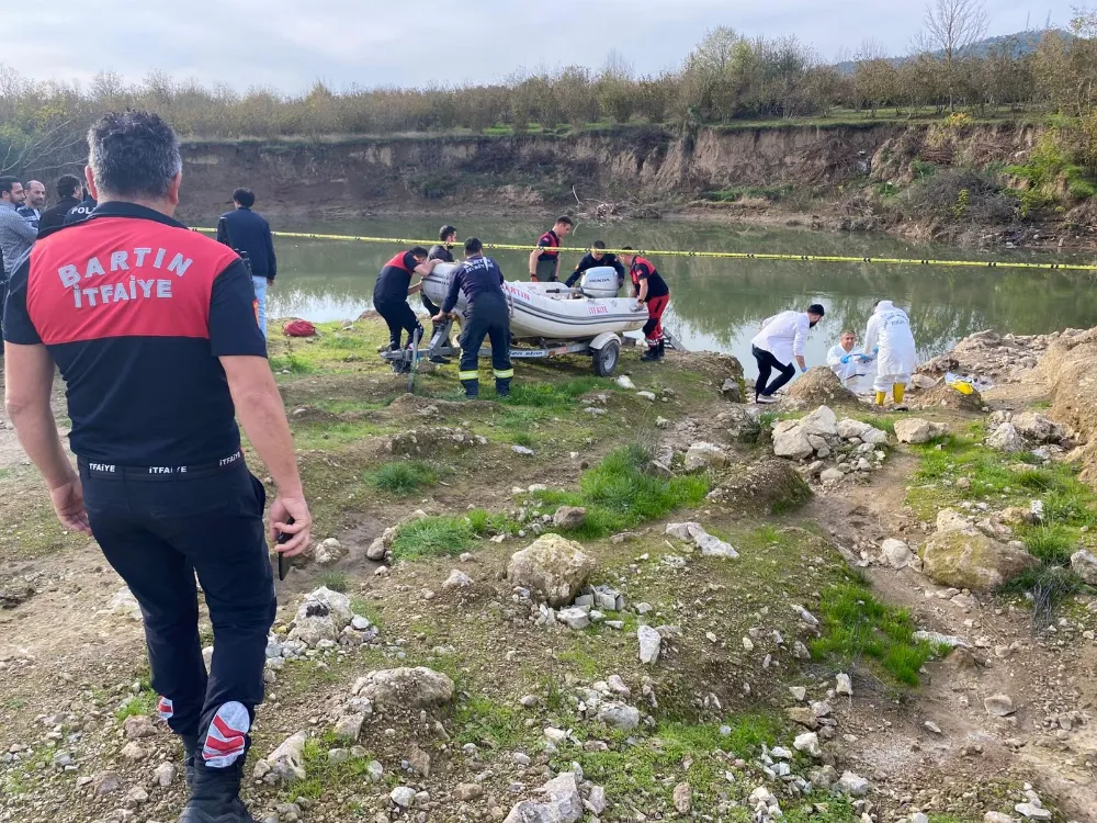 Bartın ırmağında ceset bulundu