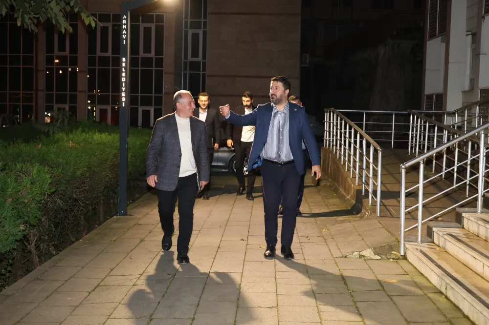 Milletvekili Emre Çalışkan’dan Arhavi Belediyesi’ne Ziyaret