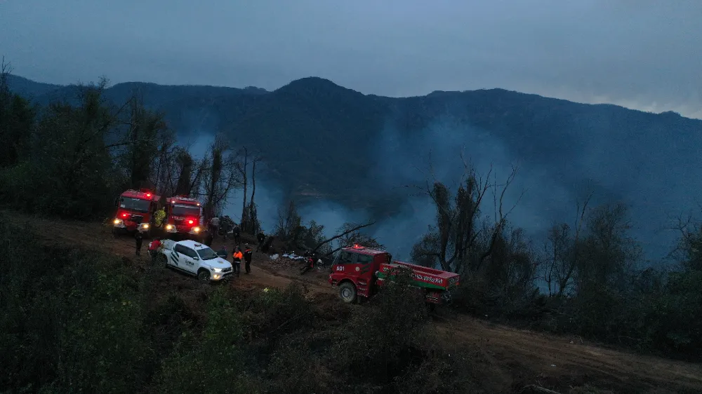 Hopa’daki Orman Yangını Kontrol Altına Alındı
