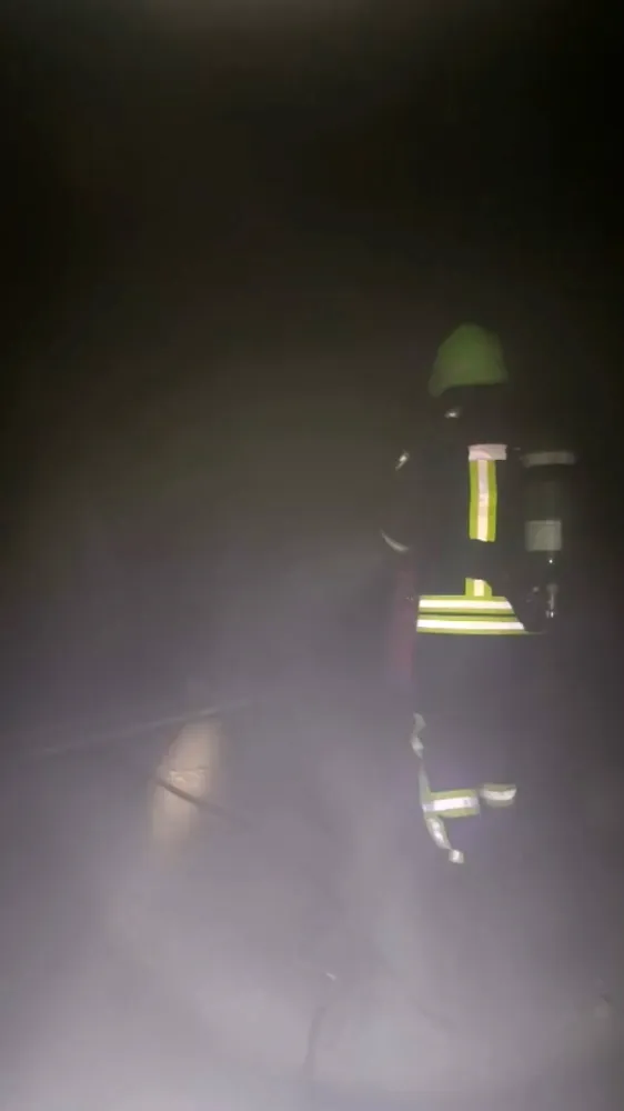 Siirt’te Apartmanda Elektrik Panosu Yangını Söndürüldü