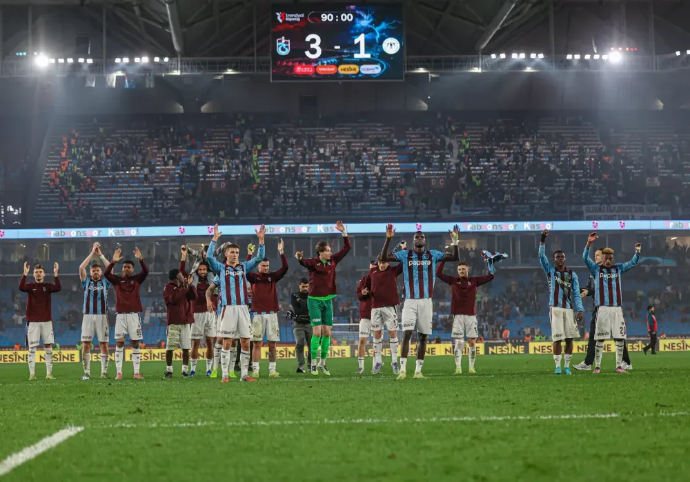 Trabzonspor Papara Park’ta Yenilmezliğini Sürdürüyor