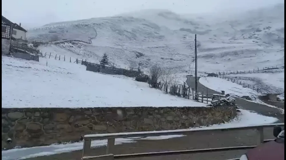 Rize’nin Yükseklerinde Kar Etkisini Artırdı