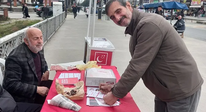 Saadet Partisi Ardeşen Teşkilatı Üye Kayıt Seferberliğini Hız Kesmeden Sürdürüyor