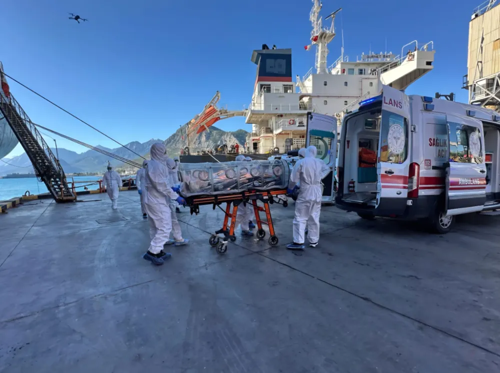 Antalya Limanı’nda MERS-CoV Senaryolu Geniş Kapsamlı Acil Durum Tatbikatı