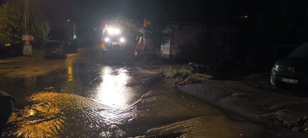 Trabzon Arsin’de Şiddetli Yağış Toprak Kayması ve Su Taşkınlarına Yol Açtı