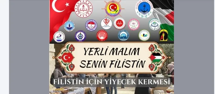 İyidere’de “Yerli Malım Senin Filistin” Kermesi Düzenleniyor