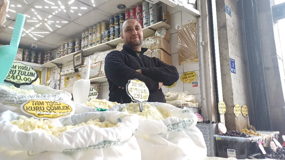 Kayseri’de Peynir Ustası Anlattı: Kaliteli Peynir Kokusu ve Tadından Anlaşılır