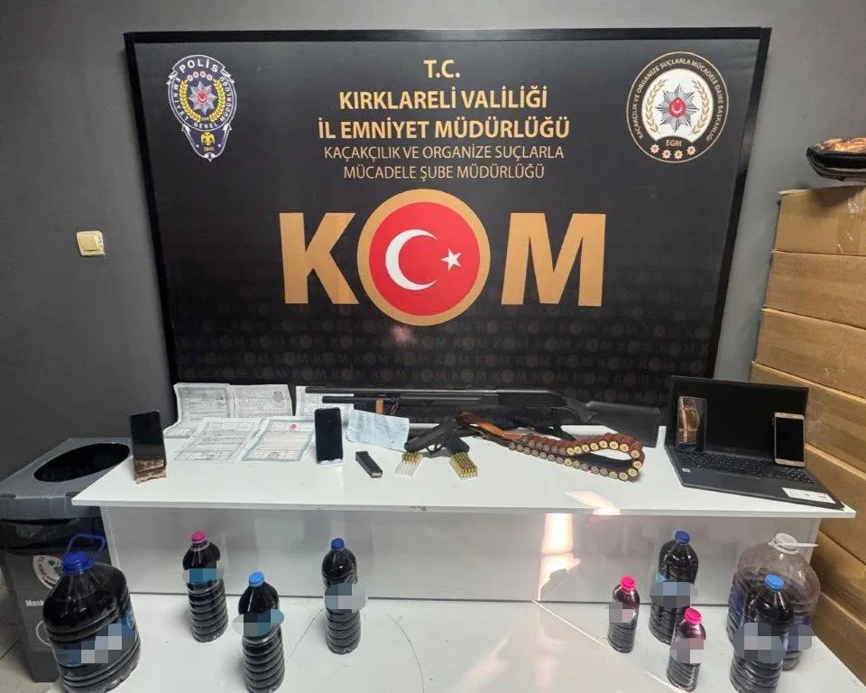 Kırklareli Merkezli Mali Suç Operasyonu: 8 Şüpheli Gözaltında