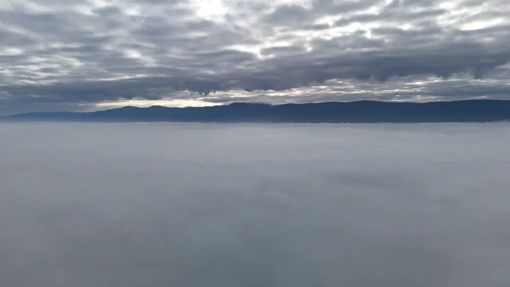 Bolu Sis Deniziyle Kaplandı