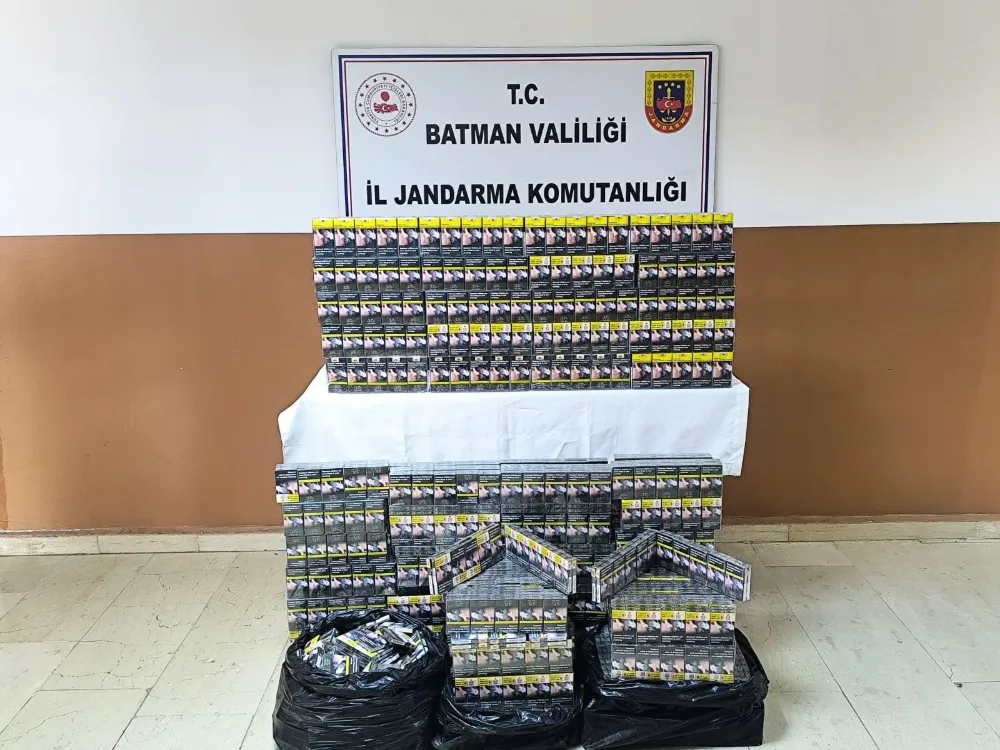 Batman’da Kaçak Sigara ve Alkol Operasyonu: 13 Bin Paket Ele Geçirildi