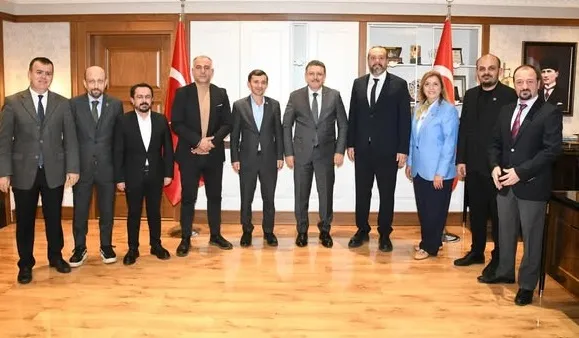 Trabzon Gazeteciler Cemiyeti’nden Başkan Genç’e Ziyaret