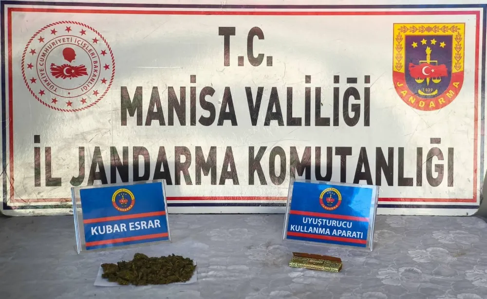Manisa Salihli’de Jandarmadan Uyuşturucu Operasyonu: 67 Gram Esrar Ele Geçirildi