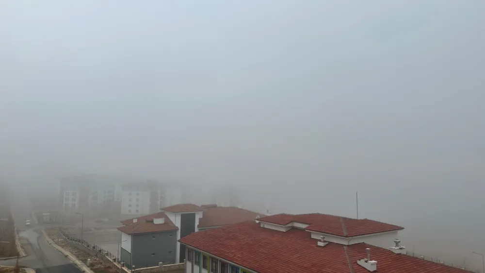 Elazığ’da Yoğun Sis Uyarısı