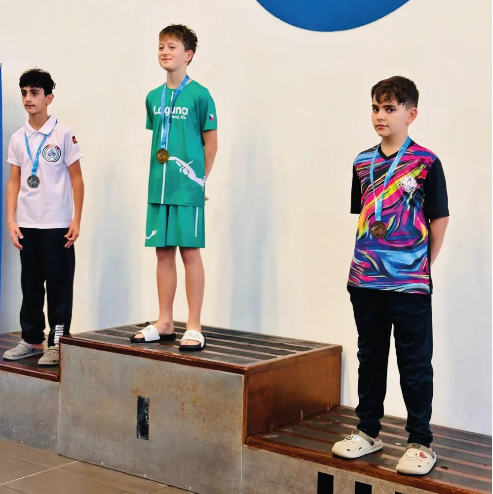 Elazığlı Genç Yüzücü Dünya Kupası’nda Bronz Madalya Kazandı