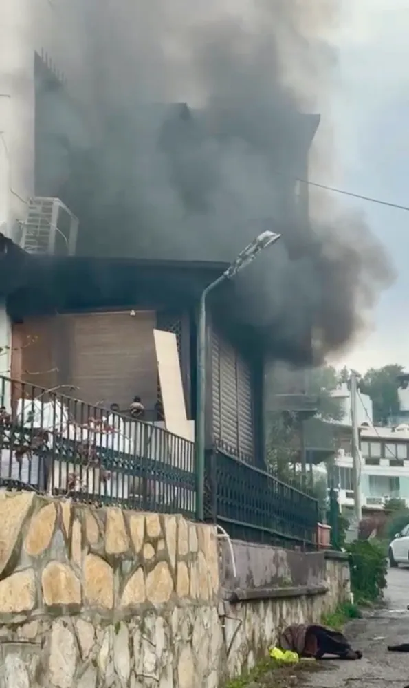 Bodrum’da Psikolojik Sorunları Olan Kadın Evini Ateşe Verdi