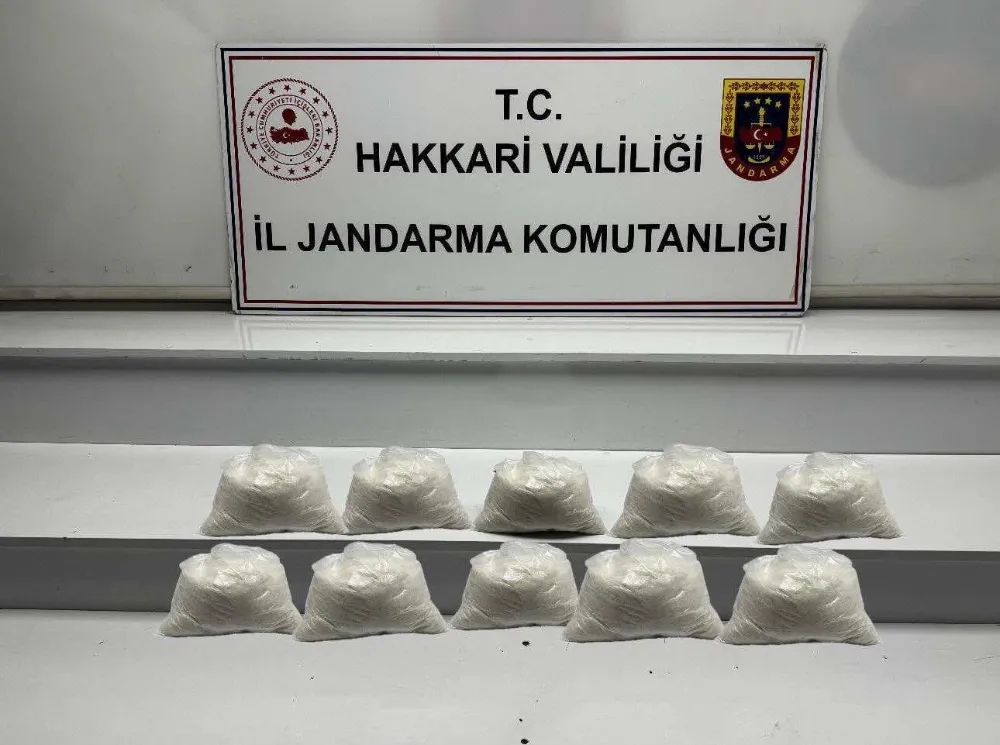 “Hakkari Yüksekova’da 9 Kilo Metamfetamin Ele Geçirildi”