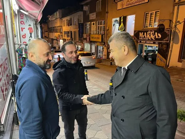 ARTVİN VALİSİ DR. TURAN ERGÜN’DEN ESNAF ZİYARETİ