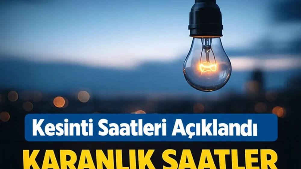 Trabzon’da Bugün Elektrik Kesintisi Alarmı: İlçe İlçe Kesinti Saatleri Açıklandı