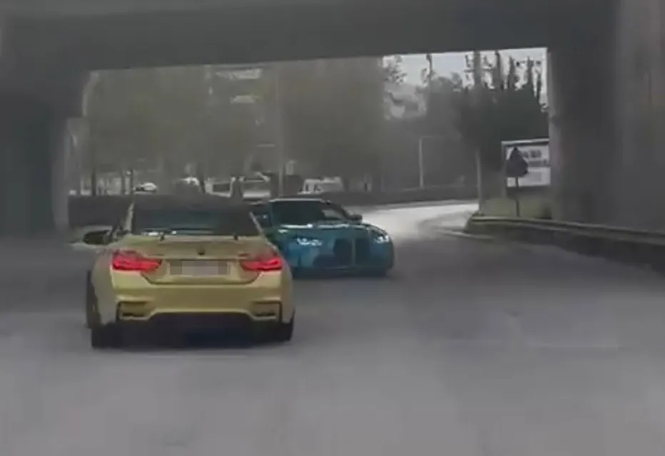 İzmir’de Drift Pahalıya Patladı: 2 Araç Trafikten Men Edildi