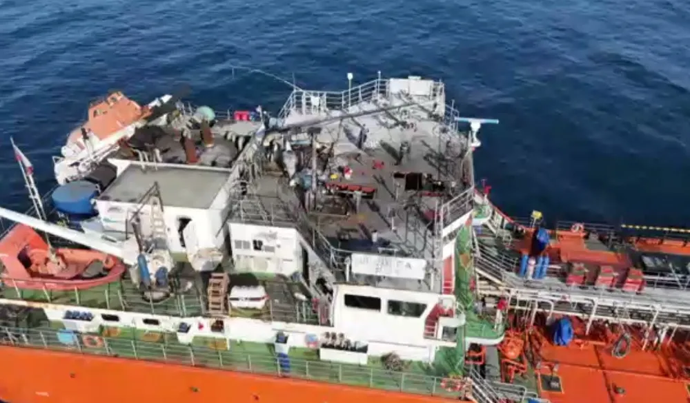 Saldırıya Uğrayan MIDVOLGA-2 Gemisi Sinop’ta Tamirde