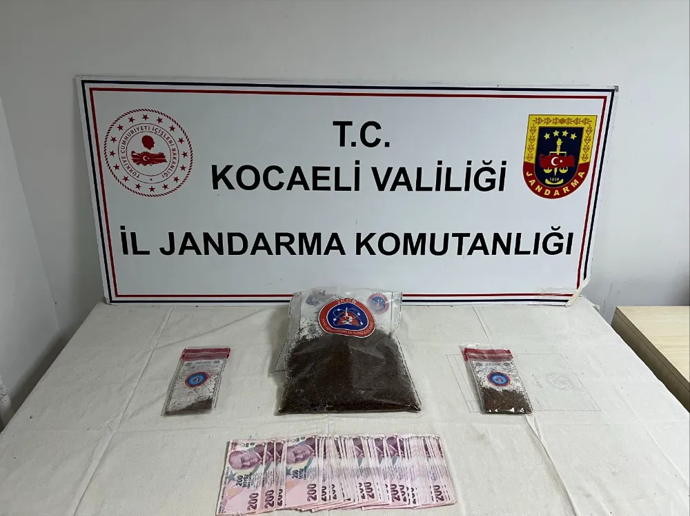 Körfez’de jandarmadan uyuşturucu baskını: Bonzai ve para ele geçirildi