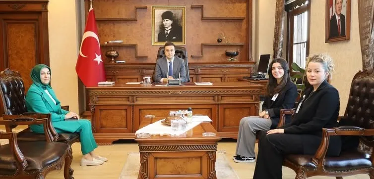 Kaymakam Sertaç Kırçuval’a LÖSEV’den Ziyaret